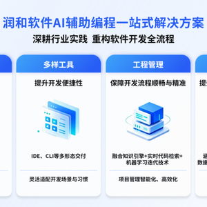 润和软件AI辅助编程一站式解决方案 破解企业软件开发难题